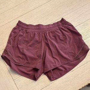 Lululemon Athletica Purple Athletic Shorts